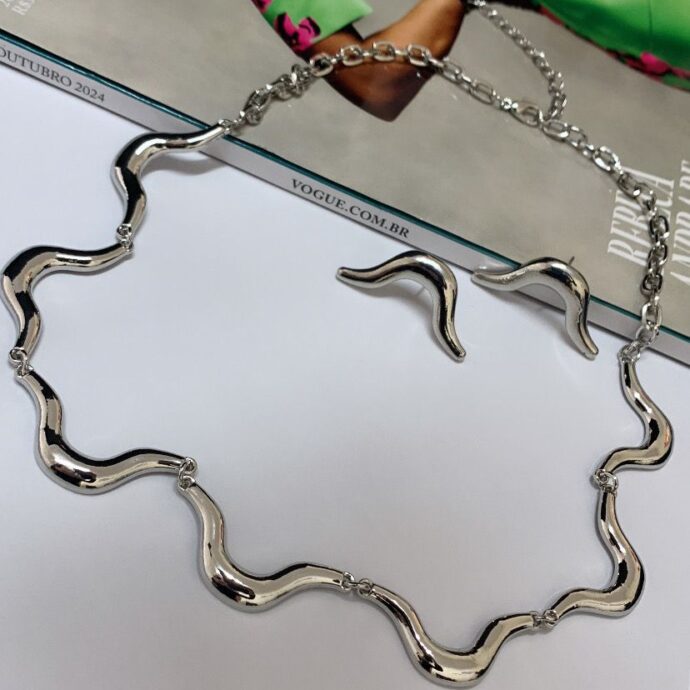 Conjunto Colar e Brinco